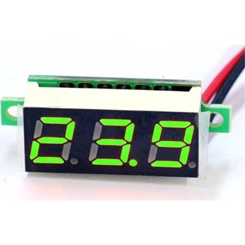 DC 0-100V LED Panel Digital Voltage Volt Meter Display Voltmeter Motor Car Auto