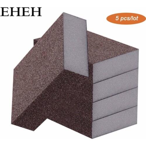 EHEH 5 pcs Magic Nano Emery Sponge Kitchen Pot Rust Clean Brush Erasee multifunctional divisible Sponge Cleaner