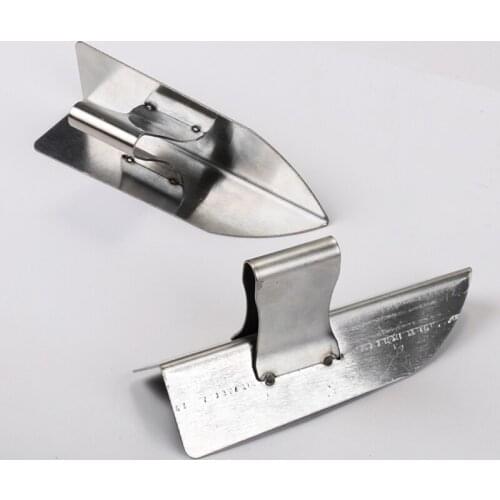 K1KA Portable Stainless Steel Inner and Outer Corner Plastering Tools Plastering Wall Corner Trowel 90 Degree Right Angle