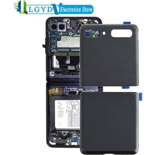 Battery Back Cover Replacement for Samsung Galaxy Z Flip 5G SM-F707 Phone Back Cover Repair Part