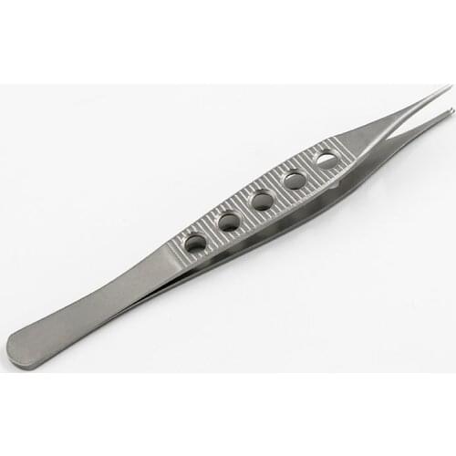 Ophthalmology microscopy instrument tweezers do you bite tweezers beauty plastic tools double eyelid stainless steel toothed twe