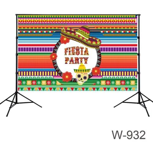 Party City Fiesta Backdrop Cinco De Mayo Background Birthday Party Carnival Dessert Table Decors Mi Fiesta Party Supply Ideas
