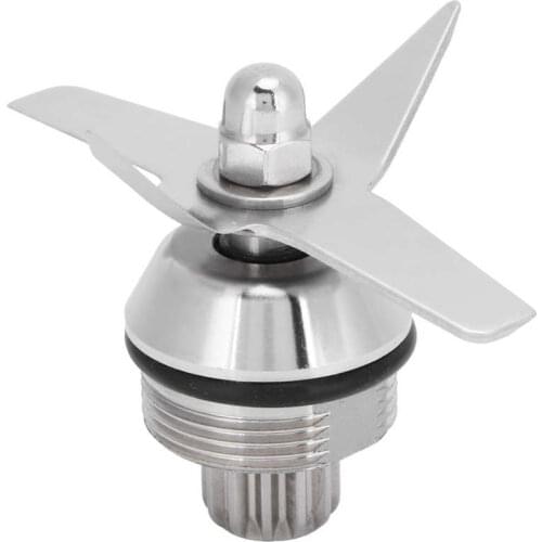 Stainless Steel Blender Blade Replacement Blender Cutter Head 4 Leaf Blade Fit for Vitamix Mixer 32oz 64oz Container