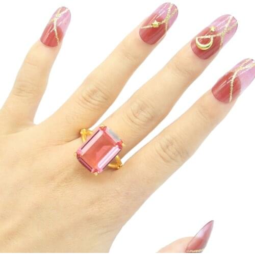 10x8mm SheCrown Lovely Cute Created Green Peridiot For Womans Daily Wear Fine Jewelry Silver Rings