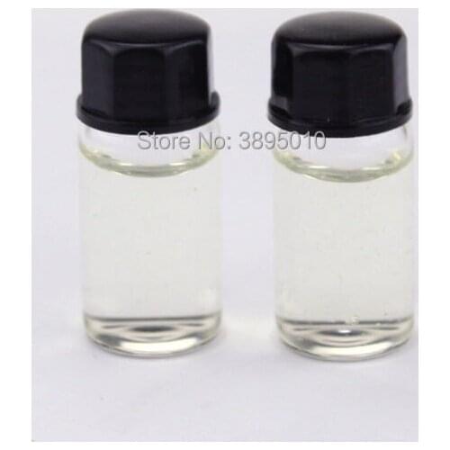 3ML Mini Glass Portable Sample Essential Oil Empty Bottle & Travel Case For Perfume F612