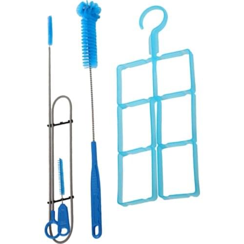 4 in 1 Portable Cleaning Brushes Kit Cleaning Tool For Hydration Water Bladder Tube Pipe