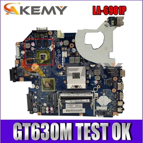 AKEMY Laptop Motherboard for Acer 5750 5750g 5755 MB.BYX02.001 MBBYX02001 LA-6901P Main board Graphics gt630m full tested