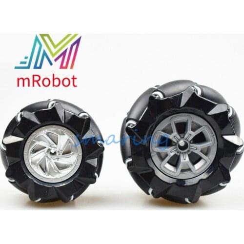 Aluminium Mecanum Wheel Universal Omnidirectional Wheel Motor Smart Car Robot Parts DIY Toy