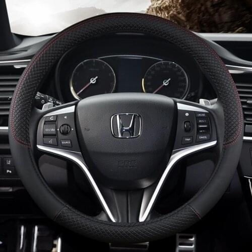 Car steering wheel case Cover Auto Steering wheel Suitable for honda Vezel fit accord jazz Crv xr-v Urv Odyssey Auto Parts