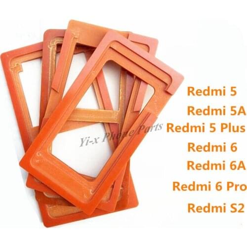Mold Holder LCD Outer Glass Lens Display Screen Glue Mould For xiaomi Redmi 5 5A 5 Plus 6 6A 6 pro A2 Lite S2 Y2