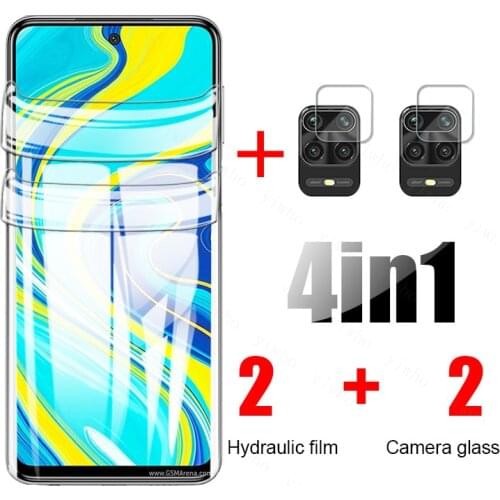 On Redmi Note 9s Hydrogel Film Screen Protector For Xiaomi Redmi Note9s M2003J6A1G 6.67" Camera Len Safety film Note Glass