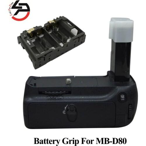 Multi-power Battery Grip Holder for Nikon D90 D80 as MB-D80 Camera Battery Handgrip Holder