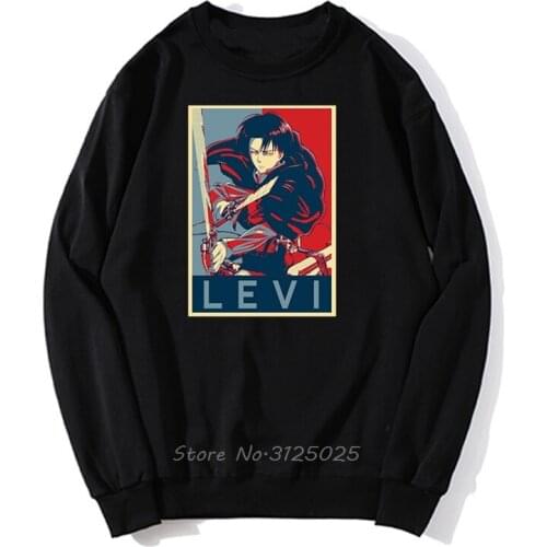 Survey Corps hoodies Anime Manga Hoodie Attack On Titan Ackerman Captain Mens Autumn Winter Pullover Sweatshirt Streetwear