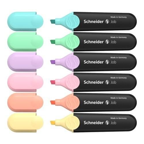 Schneider Pastel Highlighter Set of 6