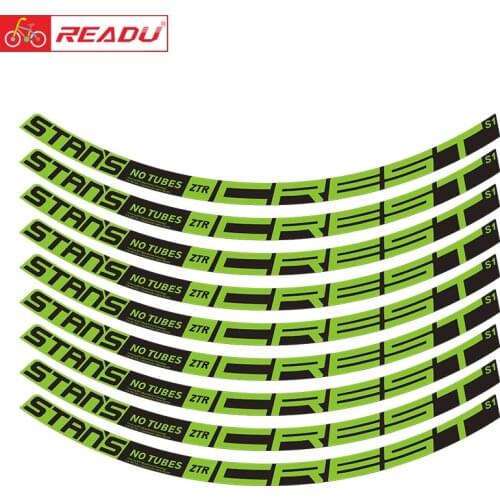 2020 notubes crest S1 mountain wheel set stickers BIKE rim decal MTB bicycle stickers