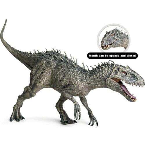 New Jurassic Tyrannosaurus Dinossauro Model Open Mouth Model For Kid Large Gift Animal Simulated Savage Toy U1Q8