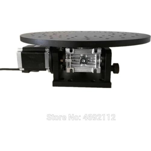 HY-E300 300MM Electric 360 Degree Rotary Workbench Rotating Platform for Marking Machine Engraving Machine