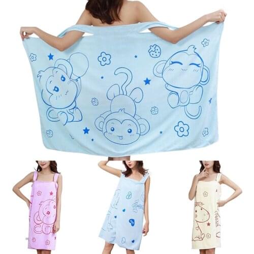 Soft Microfiber Bath Towels Women Magic Quick Dry Spa Bathrobes Absorbent Wearable Beach Towel Bathrooms Supplies 135*75cm