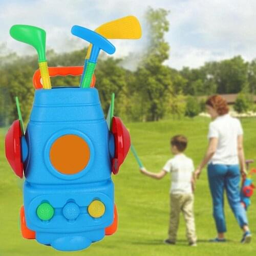Portable Kids Golf Club Shaft Outdoor Interactive Toys Sports Training Tool