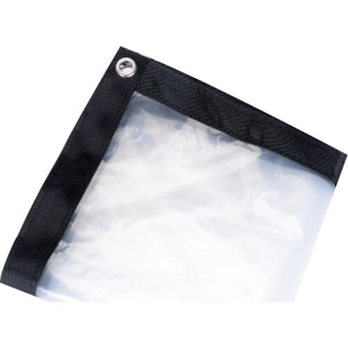 Transparent Rainproof Shed Cloth Tarpaulin Lightweight Waterproof Tarp Cover Tent Shelter SNO88