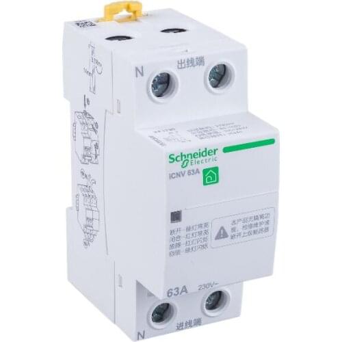 ICNV 2P 40A A9C69240 ICNV self-restoring overvoltage protector, 2P, 40A, 230V(operating voltage)