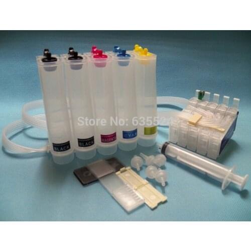 Cis Continuous ink system CISS for EPSON printers T0691-T06914 Workforce 30 310 1100 Empty printer parts