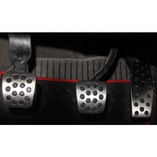 Car styling Car Stainless Steel metal pedal automatic manual style auto accessories For Chevrolet Chevy Cruze sedan hatchback