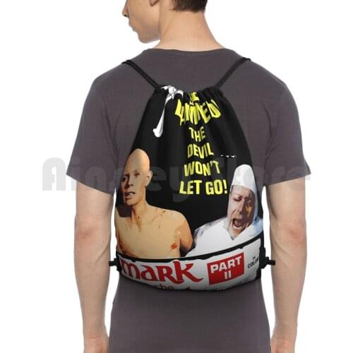 Mark Of The Devil Backpack Drawstring Bags Gym Bag Waterproof 70S 70S Movies 70S Horror Horror Cult Movie Classic Devil