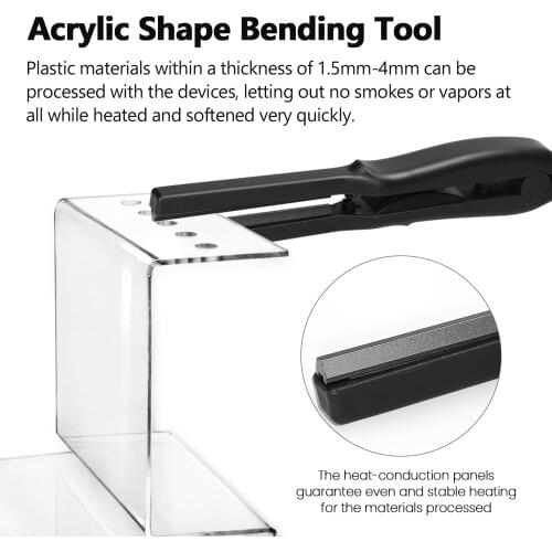 100-240V Easy Operation Acrylic Hot Bending Machine Safer 3D Luminous Sign Arc Shape Bender Angle Shaping Device