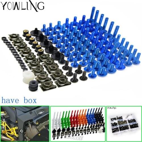 2017 Universal Motorcycle Accessories Fairing Bolt Screw Fastener Fixation for Honda CBR 1000 RR 400R 500R CBR 600 RR Hornet 650