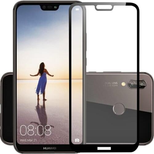 3D Tempered Glass For Huawei P20 Lite Full Cover 9H Protective film Explosion-proof Screen Protector For Huawei P20 Lite P20Lite