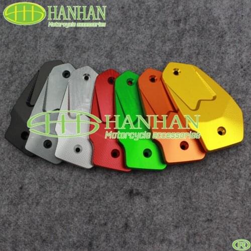 Motorcycle Accessories Motorbike Brake Fluid Tank Cap Cover For Kawasaki Z800 ZR800 7