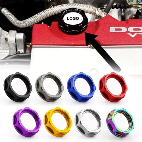 Car Oil Cap Fuel Filter Racing Engine Tank Cap Cover For HONDA MUGEN POWER