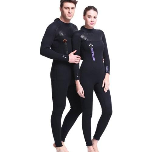 Genium Neoprene SCR Scuba Diving Wet Suit Full Body Wetsuit 3MM For Men Women Surf Snorkeling Gear Spearfishing Warm Winter