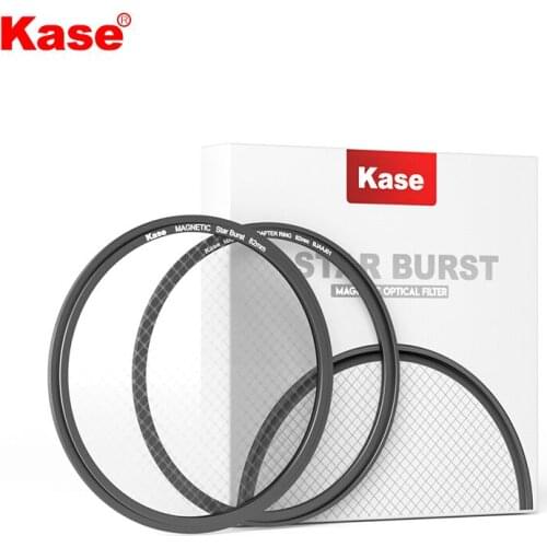 Kase 77mm/82mm Magnetic Wolverine Magnetic Adjustable Short-line Star Starburst Filter Optical Glass
