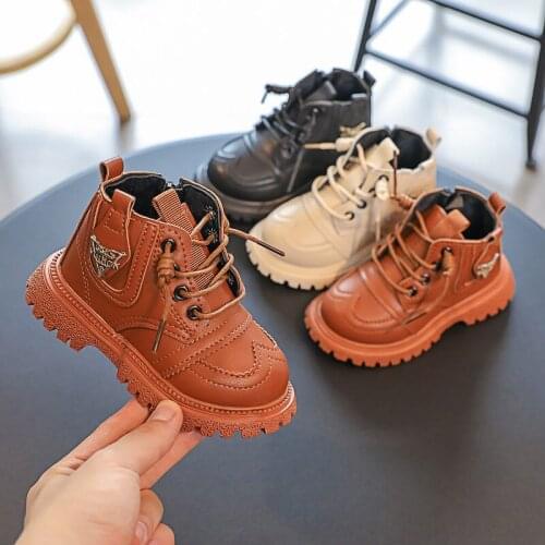 MT-CS Leather Boots For Girls