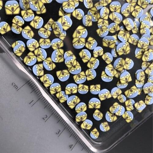 60g Halloween Screamer Ghost Polymerclay,Soft Clay Sprinkle For Kids Diy/Craft Diy Making/Scrapbook Decoration/Craft Filler