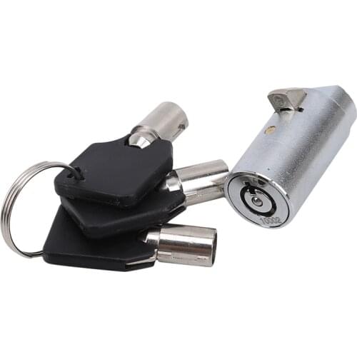 Silver Cylinder Industrial Lock Universal For Vending Machine Equipment Lock Switch Control Cabinet Lock