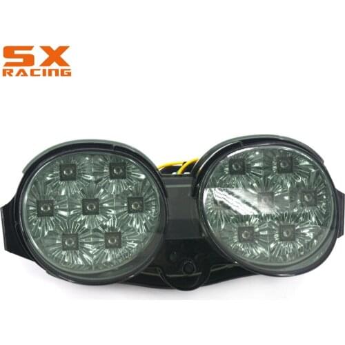 Motorbike Rear Tail Light Brake Turn Signals Integrated Led Light Blinker Lamp Smoke For YAMAHA YZF-R6 YZFR6 YZF R6 2001 2002