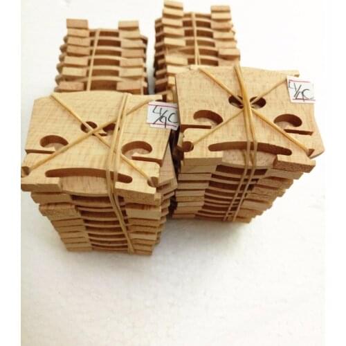 10 pcs most solid maple wood 4/4 violin bridges dried in the open air 15 years