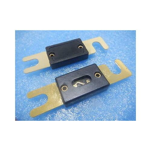 2Pcs Gold Plated Car Audio AFS ANL Fuse Auto Stud Fuses 32V 50A 50AMP