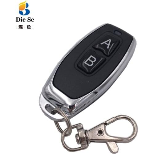 DIESE 433Mhz Wireless Remote Control 2 buttons 1527 Learning Code 433mhz Transmitter For Gate Garage Door controller no clone
