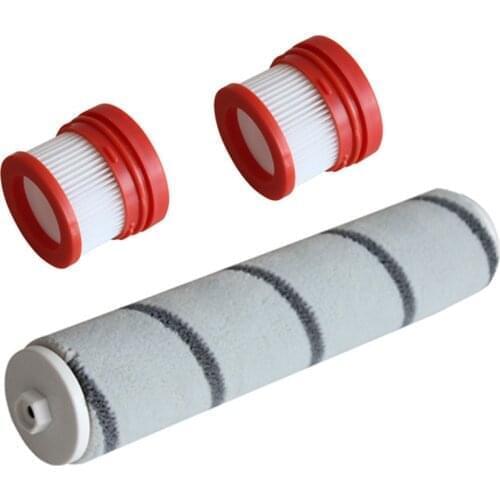 Hot TOD-3PCS Hepa Filter Roller Brush Wireless Handheld Vacuum Cleaner Accessory for Xiaomi Dreame V8 V9 V10 Home