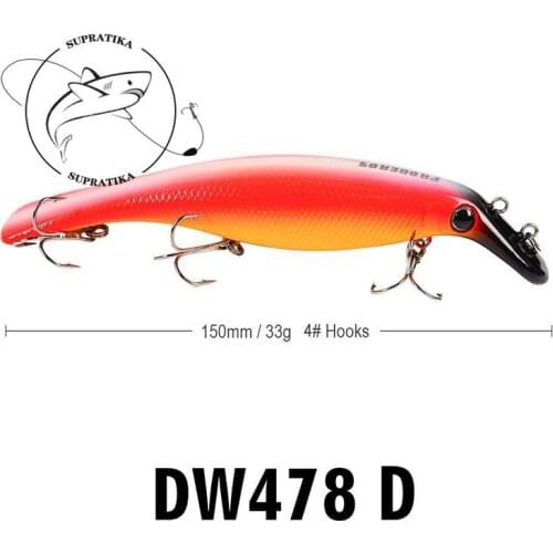 15cm/33g Artificial Floating Water Plastic Hard Bait Bass 4# With Sharp Treble Hook Anti-corrosion 3D Simulation Eyes Fishing
