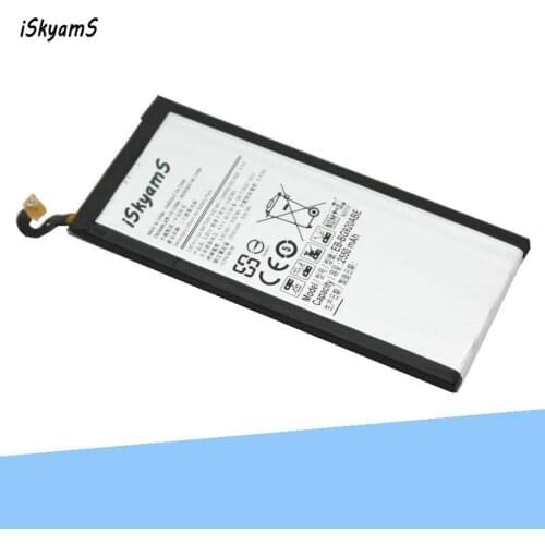ISkyamS 1x 2550mAh EB-BG920ABE Replacement Li-ion Battery For Samsung Galaxy S6 G9200 G920i G920f G920A G920T G920K