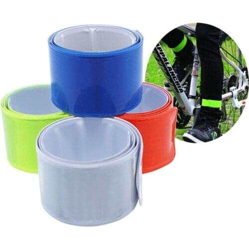 Leggings with Pop Ring Mountain Bike Reflective Strips Cycling Reflective Beam Pants Belt Trousers Speed Tube Warning Strips