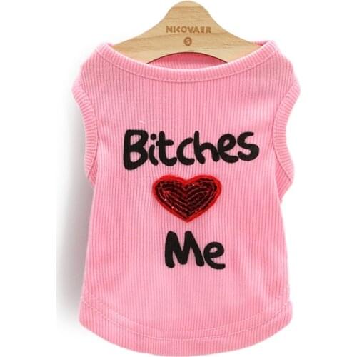 Summer Dog Clothes For Small Dogs Clothing For Dog Vest Pet Cat Vest Puppy Outfit Cheap Pet Overalls Chihuahua Pug Ropa Perro