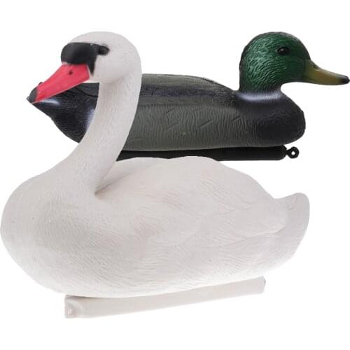 3Pcs SWAN DUCK DECOY Floating Duck Decoy With Weighted Keel For Hunting Fishing
