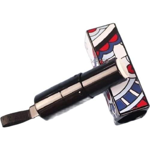 Empty Lipstick Tube 3D Printin Lip Balm Container 12.1mm Plastic Square Lip Balm Tube Cosmetic Container 20pcs/Lot