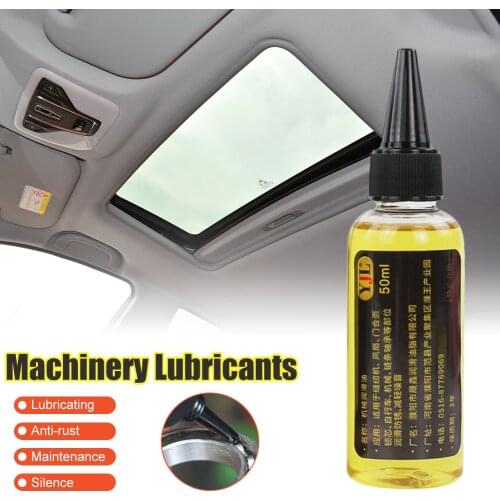 SALE 50ml Machinery Lubrication Oil Rust Proof Zipper Running Sewing Machine Oil Fan Hinge Door Keyhole Bearing Gear Lubrication